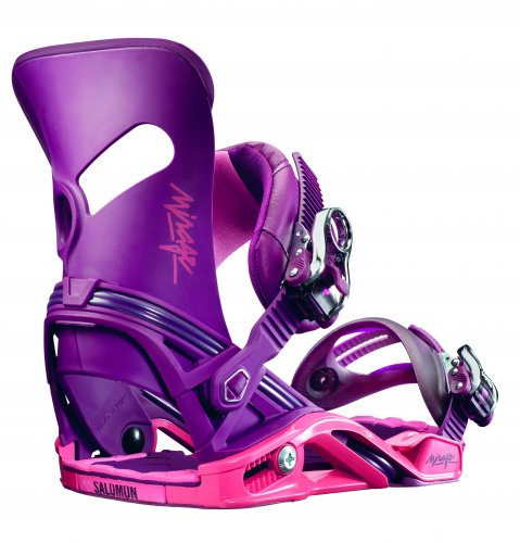 Крепления для сноуборда Salomon MIRAGE 16-17 фиолетовый/розовый S