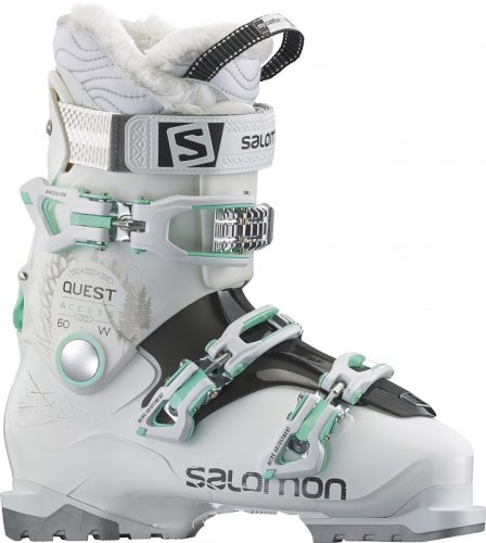 Ботинки горнолыжные Salomon Quest Access 60 W 16-17 белый/темно-серый 26