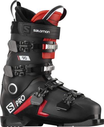 Ботинки горнолыжные Salomon S/PRO 90 21-22 черный/красный/серый 29-29.5