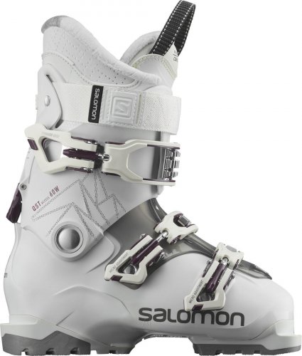 Ботинки горнолыжные Salomon QST ACCESS 60 W 22-23 белый/серый/малиновый 25-25.5