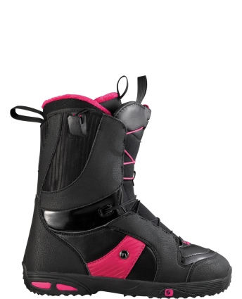 Ботинки сноубордические Salomon IVY 13 черный/вишневый 24.5