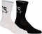 Шкарпетки (2 пари в упаковці) ASICS 2 PPK KATAKANA SOCK уні. FW20-21 чорний/білий IV