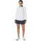 Лонгслив ASICS WOMEN COURT LS 1/2 ZIP TOP жен. белый M