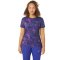 Футболка ASICS ALL OVER PRINT SS TOP жін. фіолетовий XS