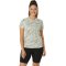 Футболка ASICS CORE ALL OVER PRINT SS TOP жен. серый XS