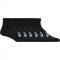 Шкарпетки (6 шт. в упаковці) ASICS 6 PACK QUARTER SOCK уні. чорний L
