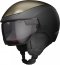 Шлем горнолыжный Volant VISOR 25-26 черный/оливковый S 51-55