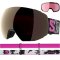 Очки горнолыжные Salomon RADIUM PRIME SIGMA 25-26 черный/белый/розовый