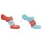 Шкарпетки SALOMON SONIC 2 PACK уні. помаранчевий/блакитний 39/41