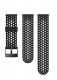 Ремешок 24 ATH1 SILICONE STRAP BLACK черный S+M