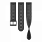 Ремешок 22 ATH1 SILICONE STRAP ALL BLACK черный S+M