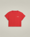 Футболка Wilson жін. HARPER CROP TEE INFRARED червоний LG