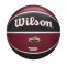 М'яч баскетбольний Wilson NBA TEAM TRIBUTE BSKT MIA HEAT SZ7 червоний/синій 7