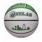 Мяч баскетбольный Wilson NBA TEAM CITY COLLECTOR BSKT DAL MAV SZ7 белый/зелёный 7