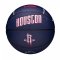 Мяч баскетбольный Wilson NBA TEAM CITY COLLECTOR BSKT HOU ROCKE SZ7 синий 7