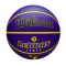 Мяч баскетбольный Wilson NBA PLAYER ICON OUTDOOR BSKT LEBRON NE SZ7 фиолетовый/жёлтый 7