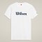 Футболка Wilson дет. YOUTH TEAM GRPHC TEE BRWH SCRIPT белый LG