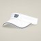 Кепка Wilson уни. uni CLASSIC VISOR BRIGHT WHITE белый LG/XL