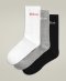 Шкарпетки Wilson уні. CREWLOGO SOCK 3 PACK MULTI білий/сірий/чорний LG
