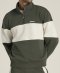 Кофта Wilson муж. PLAYSTATE HLF ZIP GRAPE LEAF хаки/белый LG