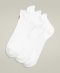 Шкарпетки Wilson уні. CUSHIONED ANKLE TAB SOCKS 3 PK WH білий LG