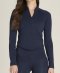 Кофта Wilson жен. BASELINE HALF-ZIP NAVY синий LG