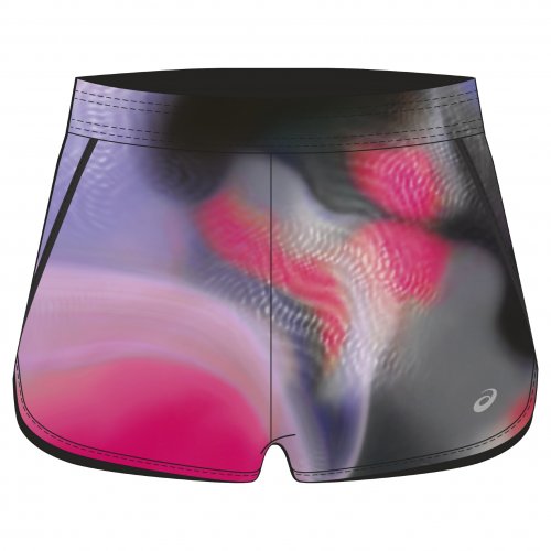 Шорты ASICS REVERSIBLE SHORT жен. разноцветный L