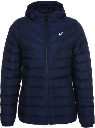 Куртка ASICS DOWN HOODED JACKET жін. FW18-19 синій XS