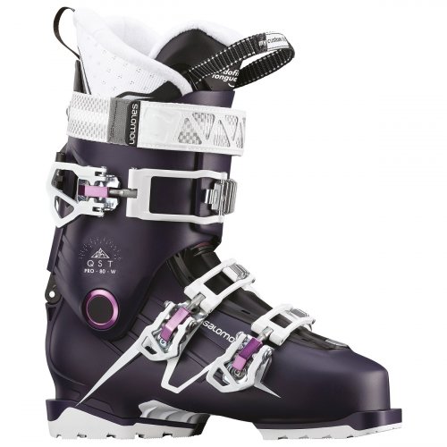 Ботинки горнолыжные Salomon QST PRO 80 W 18-19 фиолетовый/белый 23X