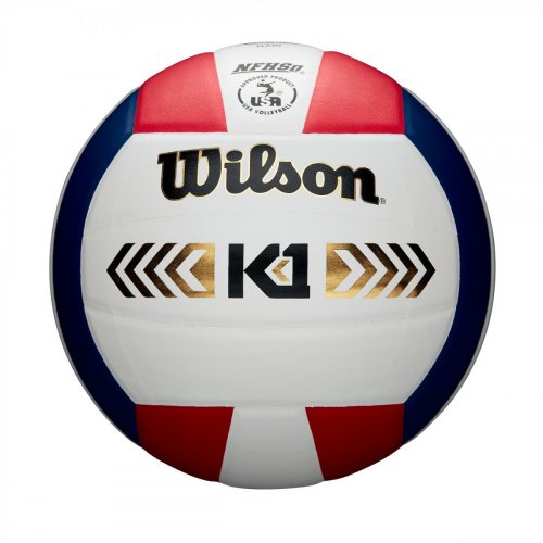 М'яч волейбольний W K1 GOLD RD/WH/NA SS19 білий/червоний/синій OSFA