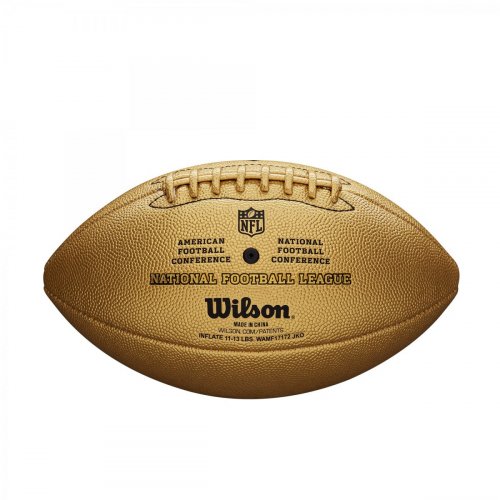 М'яч для американського футболу W DUKE METALLIC EDITION GOLD SS19 жовтий OSFA 