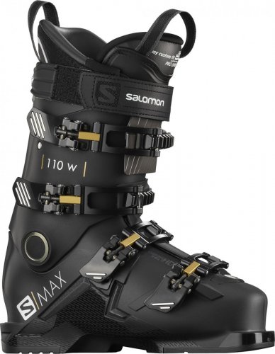 Ботинки горнолыжные Salomon S/MAX 110 W 19-20 черный/золотистый 26-26.5
