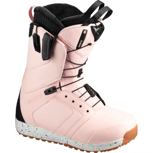 Ботинки сноубордические Salomon KIANA 19-20 светло-розовый/черный 24