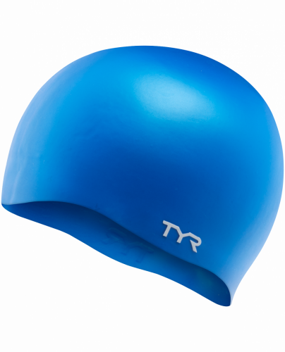 Шапочка TYR SILICON CAP NO WRINKLE        BLUE