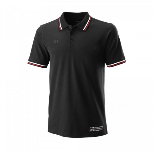 Поло Wilson муж. SINCE 1914 PIQUE POLO BK SS20 черный SM