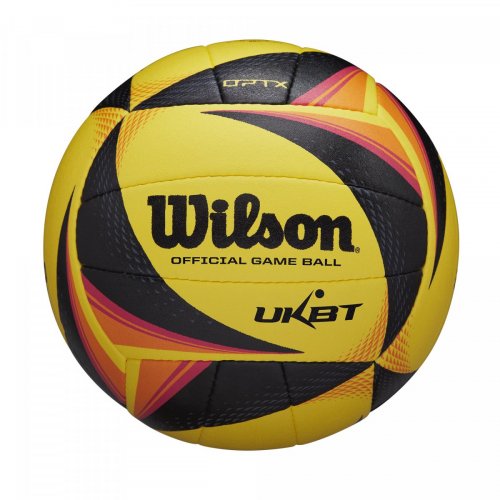 М'яч волейбольний Wilson OPTX AVP OFFICIAL GB SS20 жовтий/чорний/оранжевий 5