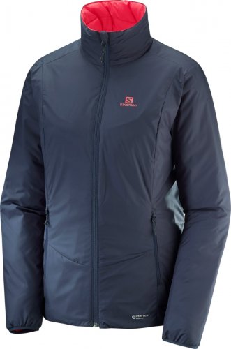 Куртка SALOMON DRIFTER LOFT JKT W жен. FW18-19 серый i розовый M