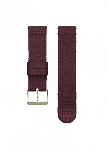 Ремешок 20 ATH5 BRAIDED STRAP BURGUNDY/GOLD бордовый/золото S