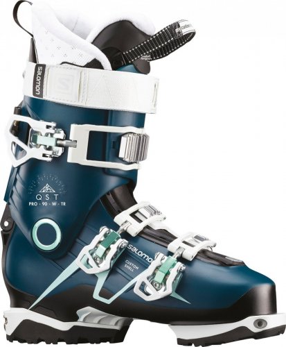 Черевики гірськолижні Salomon QST PRO 90 TR W 19-20 синій/чорний/білий 23-23.5