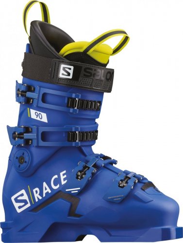 Ботинки горнолыжные Salomon S/RACE 90 19-20 синий/черный/белый 26.5