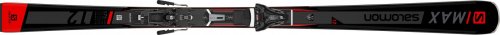 Гірські лижі Salomon S/MAX 12 з кріпленнями Z12 GW 19-20 чорний/червоний 170