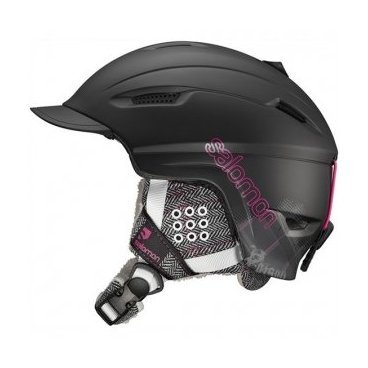 Шолом гірськолижний Salomon POISON 13 чорний 54-55