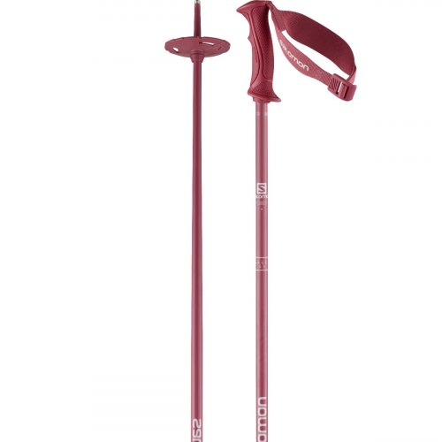 Палки для горных лыж Salomon ANGEL S3 XL19-20 розовый 115