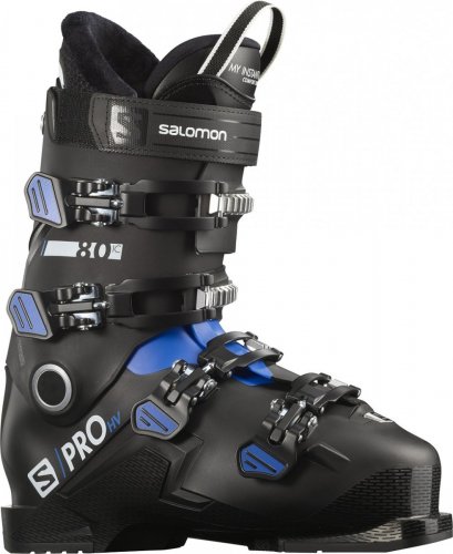 Ботинки горнолыжные Salomon S/PRO HV 80 IC 20-21 черный/синий 29-29.5
