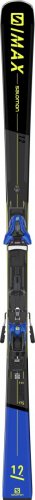 Горные лыжи Salomon S/MAX 12 с креплениями Z12 GW 21-22 синий/серый/черный 170