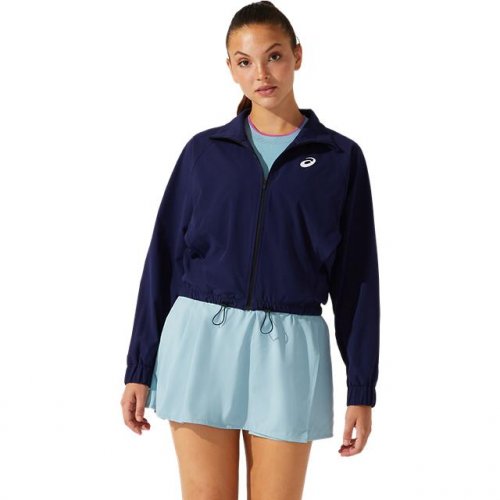 Куртка ASICS MATCH W WOVEN JACKET жін. синій XS