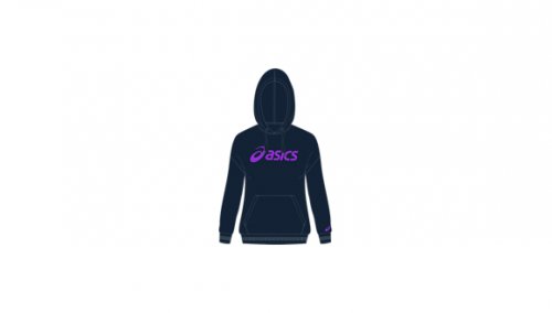 Толстовка ASICS BIG ASICS OTH HOODIE жін. синій S