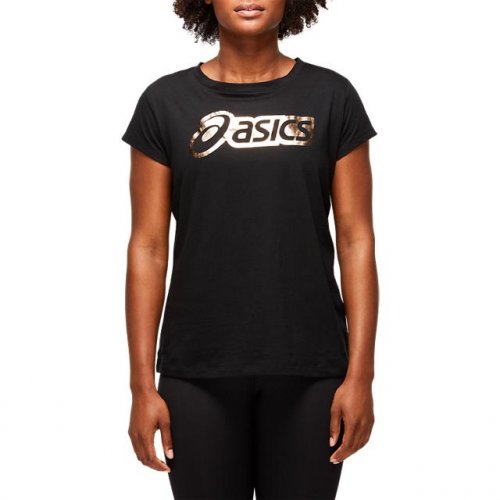 Футболка ASICS LOGO GRAPHIC TEE жен. черный M