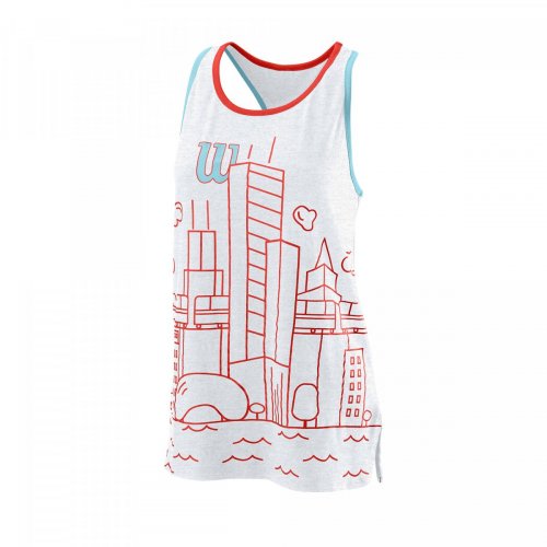 Майка Wilson жен. CHI CTN TANK белый LG