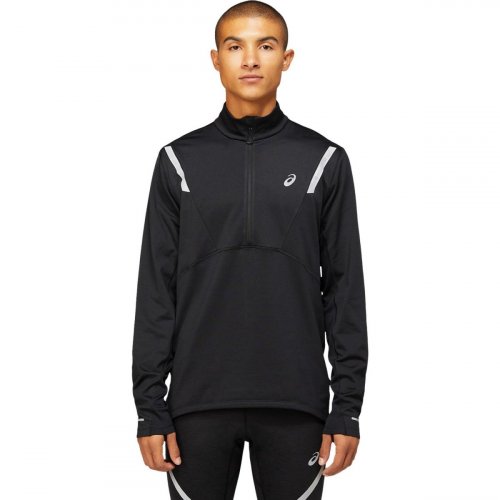 лонгслів ASICS LITE-SHOW WINTER 1/2 ZIP TOP чол. чорний S